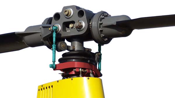 helicopter rotor head swashplate
