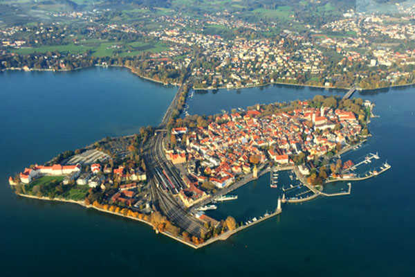 Helicopter flight Munich Lake Constance Lindau helicopter sightseeing flights