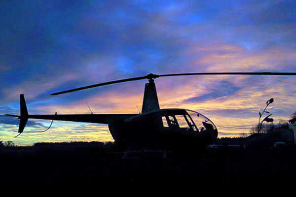 r44 hubschrauber muenchen sunset schnupperflug