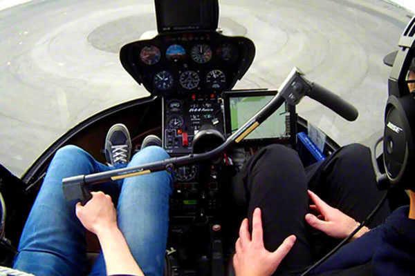r44 helicopter munich fly yourself trial flight