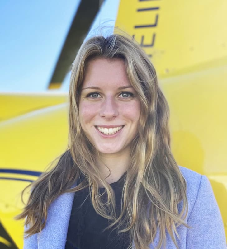 Rebecca Schepanek Heliflieger.com helicopter sightseeing flights
